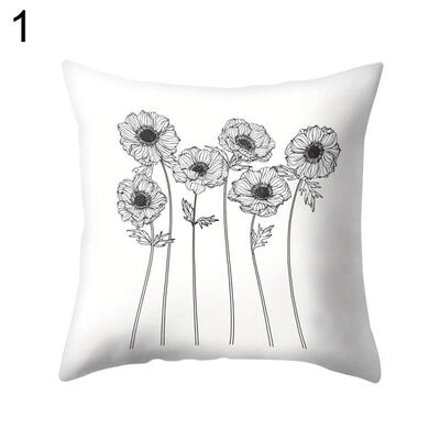 

Flower Leaf Tree Pineapple Love Pillow Case Cushion Cover Sofa Bed Car Decor