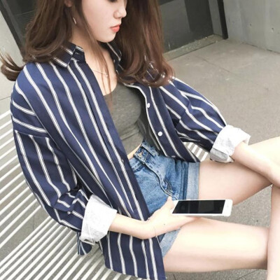 

Women Striped Long Sleeve Blouse Shirt Female Loose Blusas Femme Autumn Casual Ladies Office Blouses Top Sexy