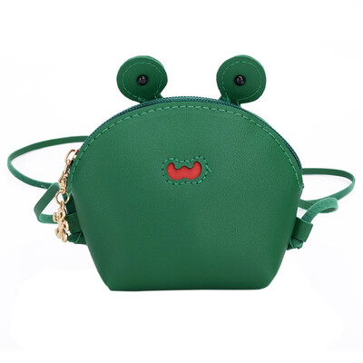 

PU Mini Cartoon Animal Design Zipper Crossbody Bags Handbag Fashion Girls Children Bags for women 2019 Shoulder Messenger Bag