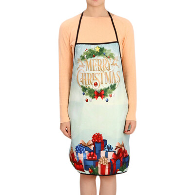 

Tailored Christmas Decoration Waterproof Apron Christmas Dinner Party Apron