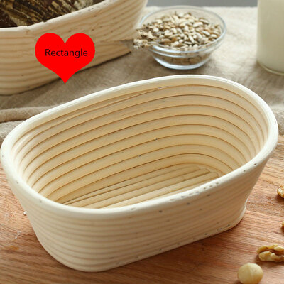 

Handmade Oval Rattan Basket And Bread Arc Curved Knife Dough Banneton Brotform Bread Proofing Proving Fermentation