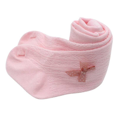 

New Baby Cute Bow Pantyhose Knitted Stockings Autumn Winter Warm Tights Cotton Toddlers Clothing