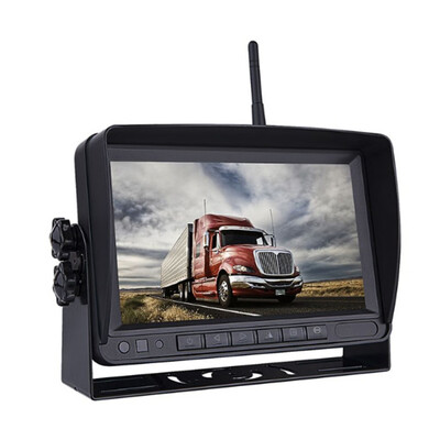 

HD 7 inch Car Backup Reverse Camera Kit Digital Rear View Screen Truck Bus RV Caravan Van Trailer Wireless Backup Camera Set