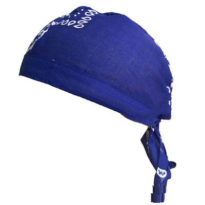 

9 Colors Unisex Paisley Print Bandana Scarf Sports Cotton Durag Motorcycle Cycling Cap
