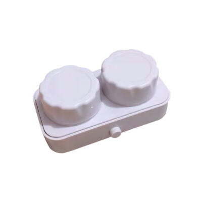 

Stylish And Simple Practical Solid Color Contact Lens Cleaner Electric Cleaning Case Portable Contact Lenses Container