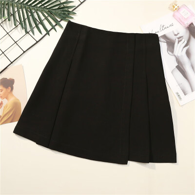 

Women Fashion Summer high waist pleated skirt Wind Cosplay skirt kawaii Female Mini Skirts Short Under it