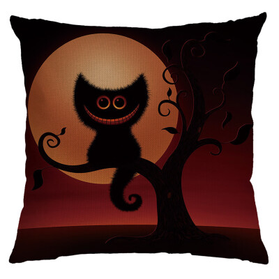 

〖Follure〗Halloween Pumpkin Pillow Cover Pillowcases Decorative Sofa Cushion Cover