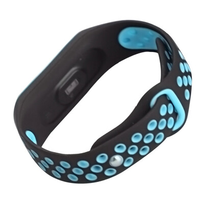 

〖Follure〗Durable Replacement Silicone Anti-off Wristband for Xiaomi Mi Band 3 Smart Watch
