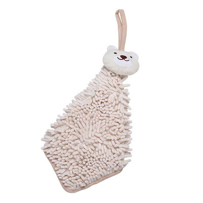 

Toponeto Baby Kids Nursery Hand Towel Cartoon Animal Kitchen Bath Hanging Wipe Soft Towel