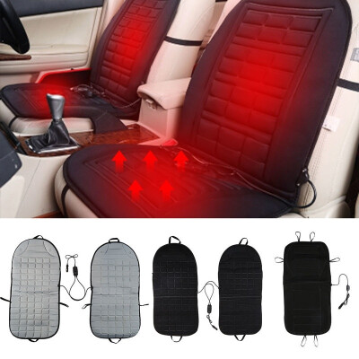 

Heated Car Seat 12V Car Front Seat Hot Heater Heated Pad Heated Car Seat Covers Cushion Winter Warmer Cover Temperature Adjustable