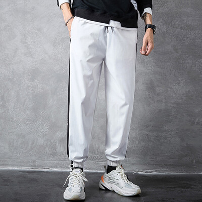 

Gobestart Mens Casual Fashion Loose Patchwork Pockets Outdoor Sports Ankle-length Pants
