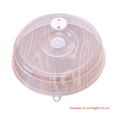 

Plate Cover Anti-Splatter Lid for Microwave with Steam Vent Bowl Food Protection Dome Plastic