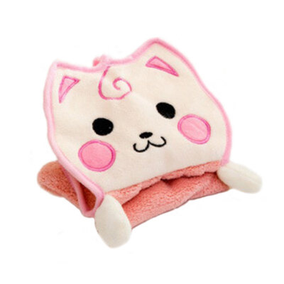 

Kitchen Cute Cartoon Hand Towel For Kids Chidren Hand Dry Towel Bathroom Soft Plush Dishcloths Home Household Merchandises