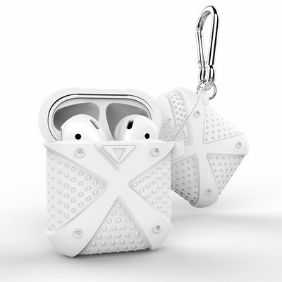 

Lightweight Soft Silicone Headphone Case For iPhone Airpods EarPods Bluetooth Wireless Earphone Protective Shell Carrying Case