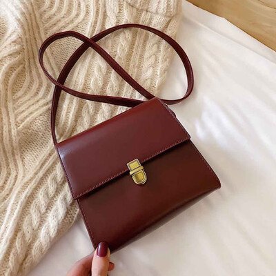 

Tailored Women Solid Color Simple Shoulder Messenger Bag Fashion Casual Small Phone bag