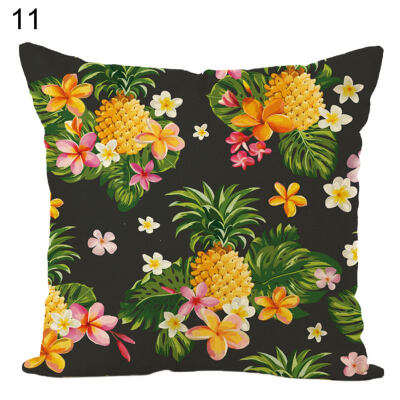 

Green PlantsFlower Throw Pillow Case Cushion Cover Sofa Bed Car Home Decor