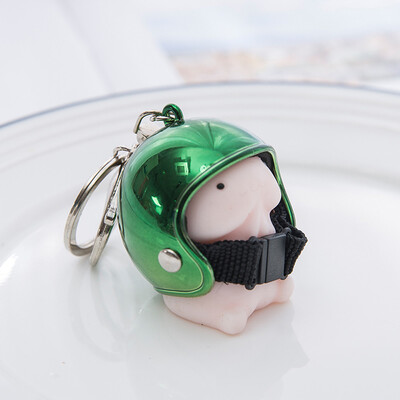 

Tailored Dingding Toy Helmet Cute Keychain Squeeze Stress Reliever Prank Toy BU