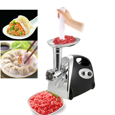

100-120V Brand New 300W Electric Meat Grinder Aluminium Alloy Household or Commercial Sausage Maker Meats Mincer Food Grinding Min