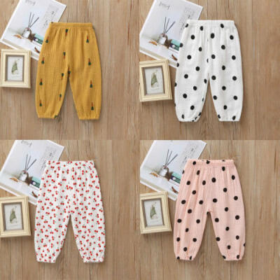 

Kinder Jungen Mädchen Baumwolle Casual lange Hosen Kleinkind Leggings Haremshose