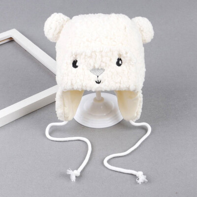 

Baby earmuffs autumn&winter new baby windproof hat lambskin comfortable cap