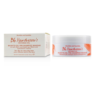 

BUMBLE AND BUMBLE - Bb Hairdressers Invisible Oil Balm-To-Oil Pre-Shampoo Masque For Dry to Very Dry Hair 190ml58oz