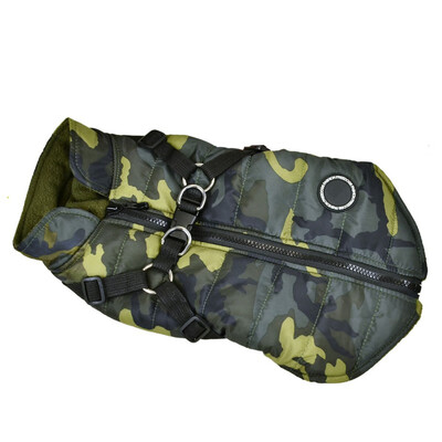 

Pet Dog Vest with Chest Harness Puppy Multi-design Winter Cloth Warm Belt Coats for Small Medium Dogs French Bulldog Chihuahua