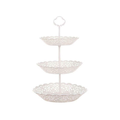 

Modern Creative 3 Tier Fruit Cake Plate Basket Bowl Kitchen Vegetables Holder Stand Storage Tray Rack