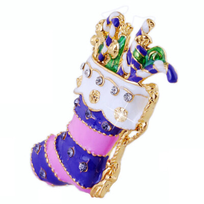 

Women Alloy Christmas Stockings Stockings Boots Christmas Boots Brooches Brooches
