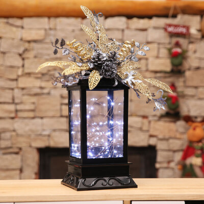 

Tailored Christmas Decorations LED Candlestick Light Ornaments Craft Xmas Home Decor BK