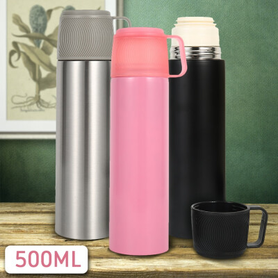 

Willstar 500ML Stainless Steel Thermos Vacuum Flask Coffee Cup Cup Travel Insulation Container Office Kettle 3 Colors