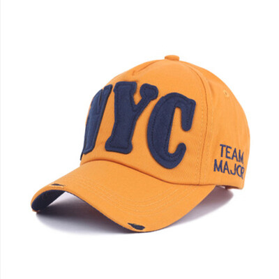 

Baseball caps NYC letters Cap spring&autumn mens&womens hats summer couples outdoor sun visor tourism