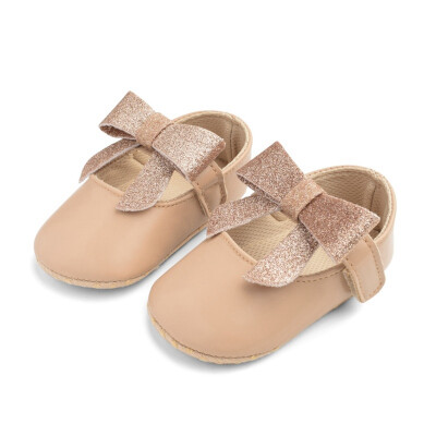 

Baby PU Leather Baby Boy Girl Baby Moccasins Moccs Shoes Bow Fringe Soft Soled Non-slip Footwear Crib Shoes