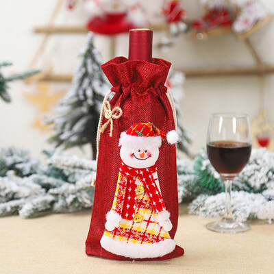 

Christmas Wine Bottle Set Wine Bag Home Decoration Supplies