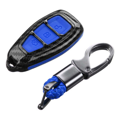 

Carbon Fiber Remote Key Fob Case Shell Cover For Ford Focus Fiesta Kuga C-Max