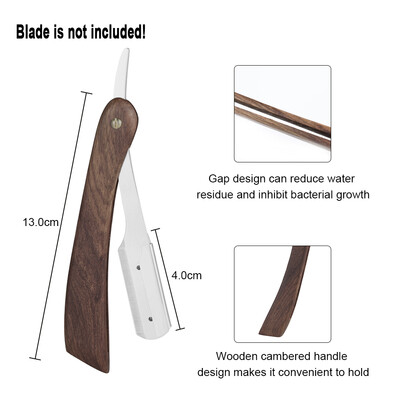 

Barber Shaving Razor Straight Edge Folding Razor Single Edge Shaving Tool Durable W1Y9N2Z7