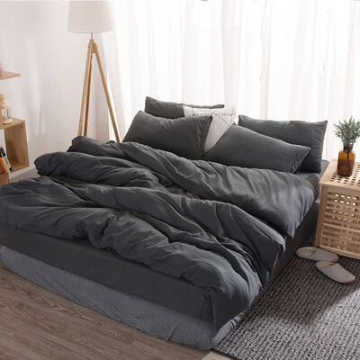 

NeillieN Four sets of washed cotton products pure cotton gifts bedding pure cotton home textilesQuilt Cover Pillow Cover