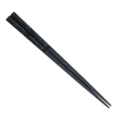 

1 Pair Alloy Flower Handle Chopsticks Anti-skip Food Stick Non-slip Home Kitchen Dinner Reusable Sushi Chopstick