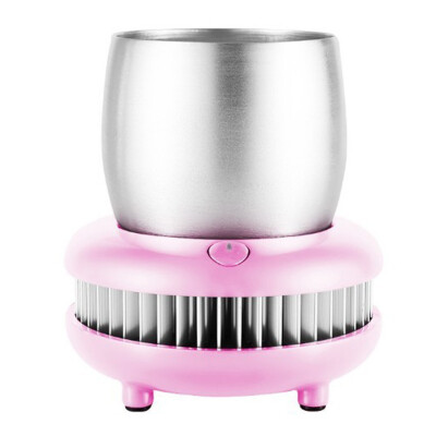 

Toponeto 12V Electric Cup Cooler Cup Cans Drink Beverage Liquids Portable Holder Cooling