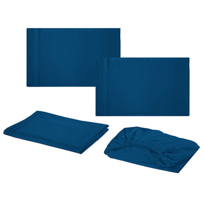

Toponeto Bed Sheet Set Super Soft Microfiber Luxury Sheets 16 Inch Deep Pocket Wrinkle An