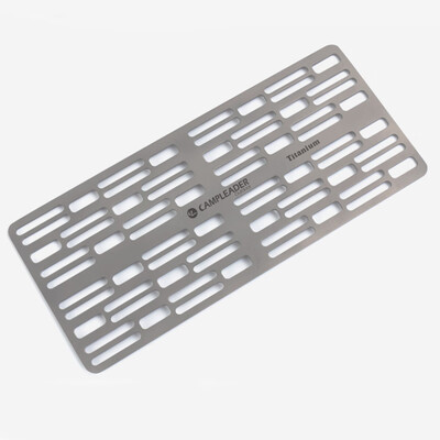 

Titanium Grill Grate Durable Charcoal BBQ Grill Plate For Ourdoor Camping Picnic
