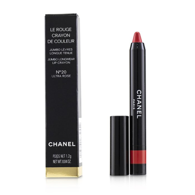 

CHANEL - Le Rouge Crayon De Couleur Jumbo Longwear Lip Crayon - 20 Ultra Rose 12g004oz