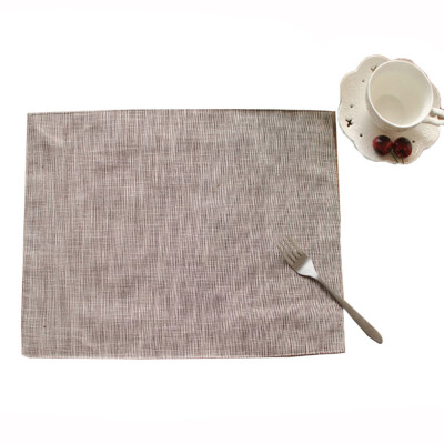 

Gobestart Simple Cotton Pure Table Mat Sheets Pad Heat Insulation Table Mat