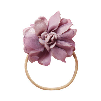 

Fashion New Style Baby Kids Girls Hair Ties 8 Colors Sweet Solid Color Elastic HairBand Rope Flower Decoration Princess Hair Tie