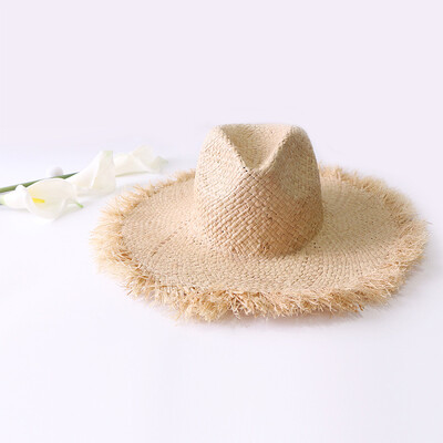 

Spring&summer new Korean version of jazz straw hats casual fashion hats ladies sun visor Beach Hat wholesale