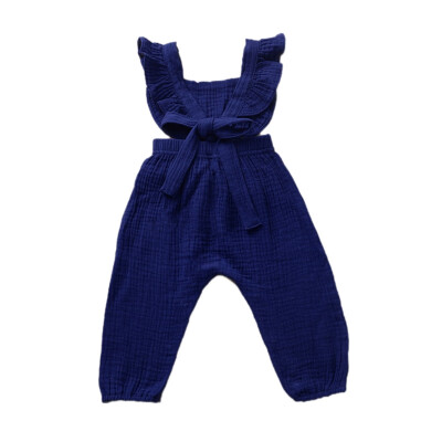 

New Born Baby Clothes Backless Striped Ruffle Romper Overalls Jumpsuit Clothes Baby Girl Clothes Baby Girl Romper kid clothes