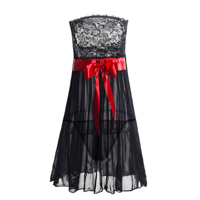 

Women Sexy Comfortable Lace Lingerie Babydoll Dress Lady Underwear Sleepwear Chemise Nightwear