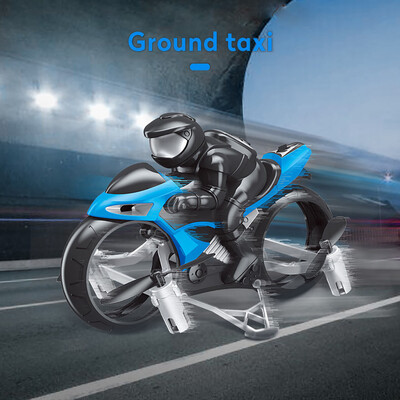 

Gobestart S73 24G 4CH 2 in 1 Motorcycle Headless Remote Control Four-Axis Drone
