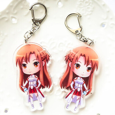 

Sword Art Online ソードアート・オンラインAnime Periphery Kirin Yasna Shino Acrylic Keychain Pendant