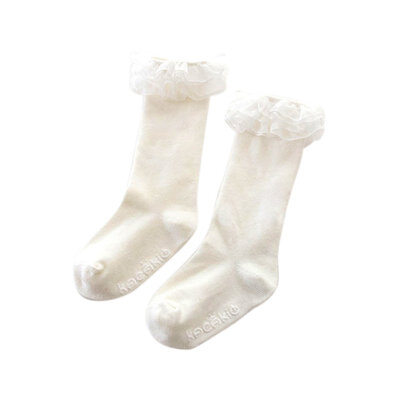 

Kids Baby Toddler Girl Princess Soft Cotton Lace Knee Length Warm Cute Socks