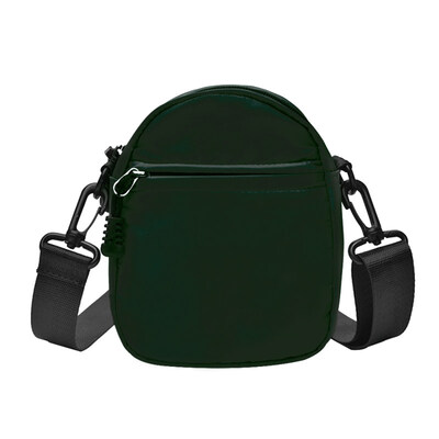 

Fashion Women Mini Solid Color Multi Pocket Canvas Shoulder Bag Crossbody Pouch